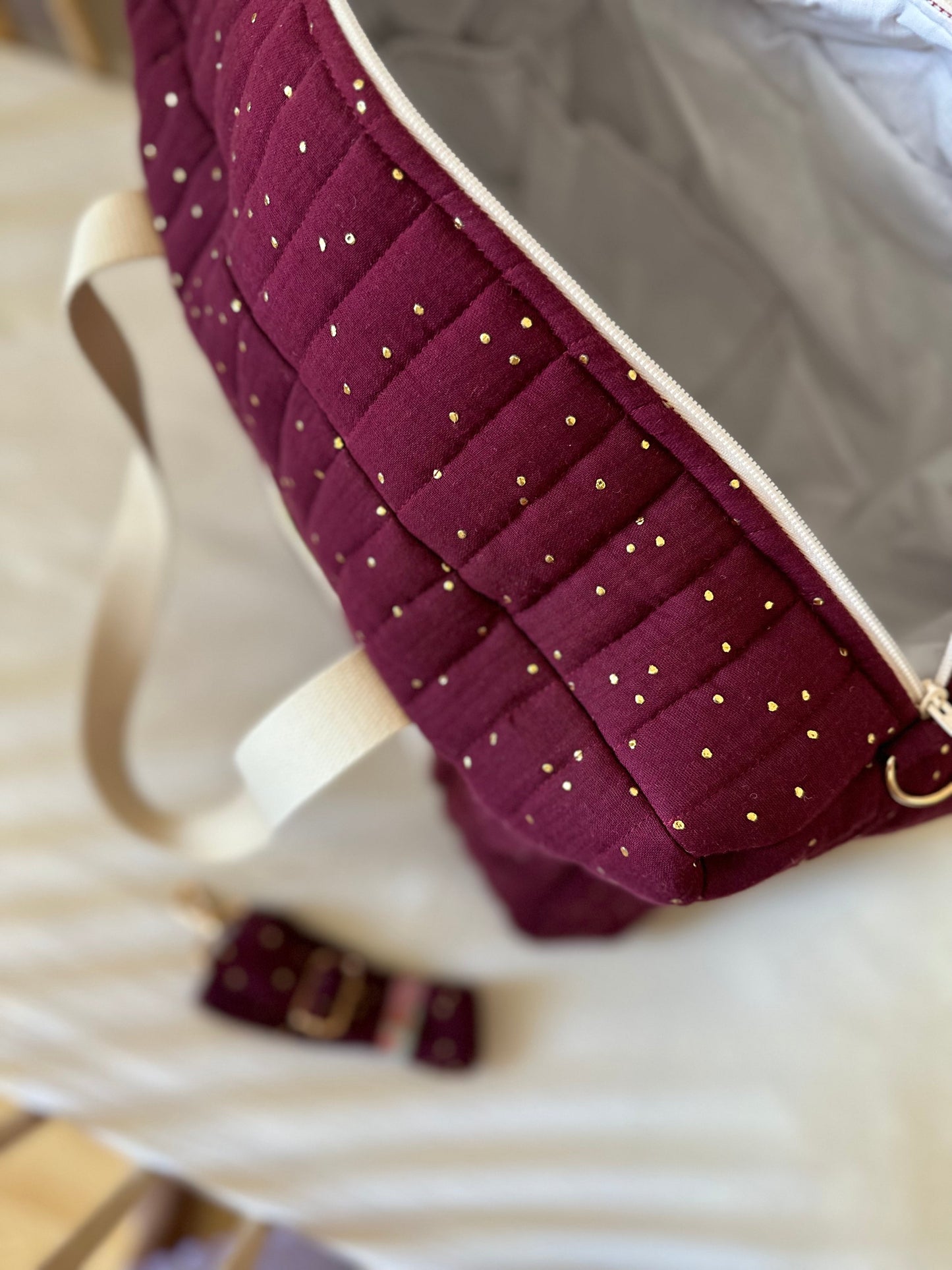 Trousseau naissance 5pieces -sac de maternité mini -les essentiels personnalisés