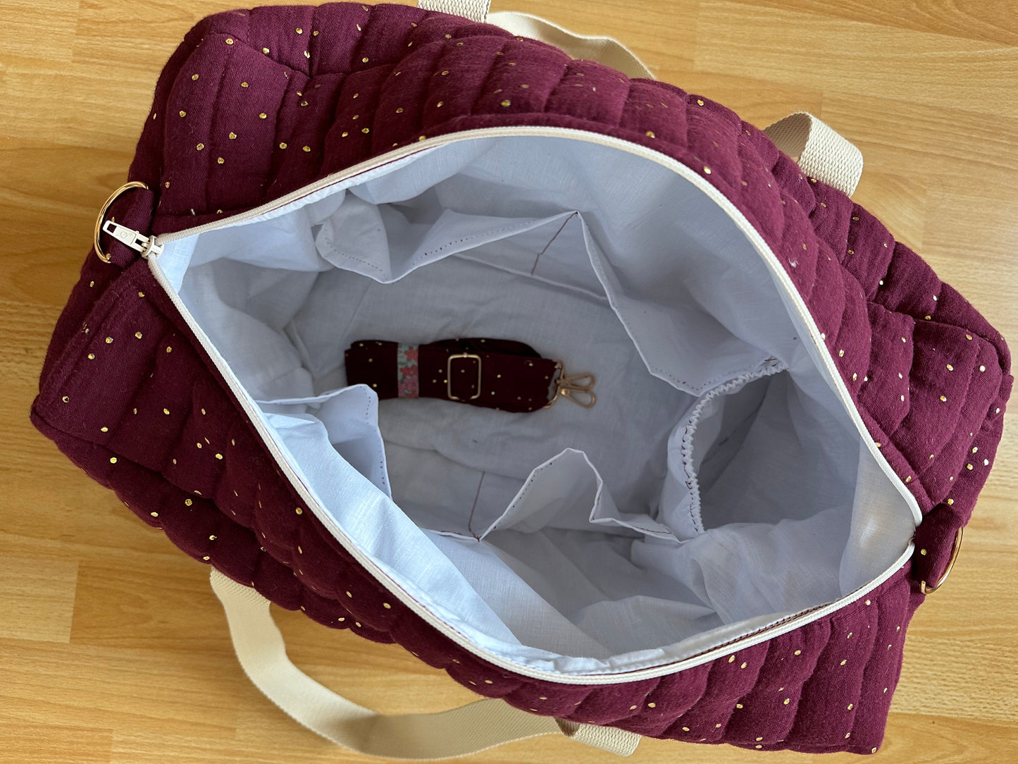 Trousseau naissance 5pieces -sac de maternité mini -les essentiels personnalisés