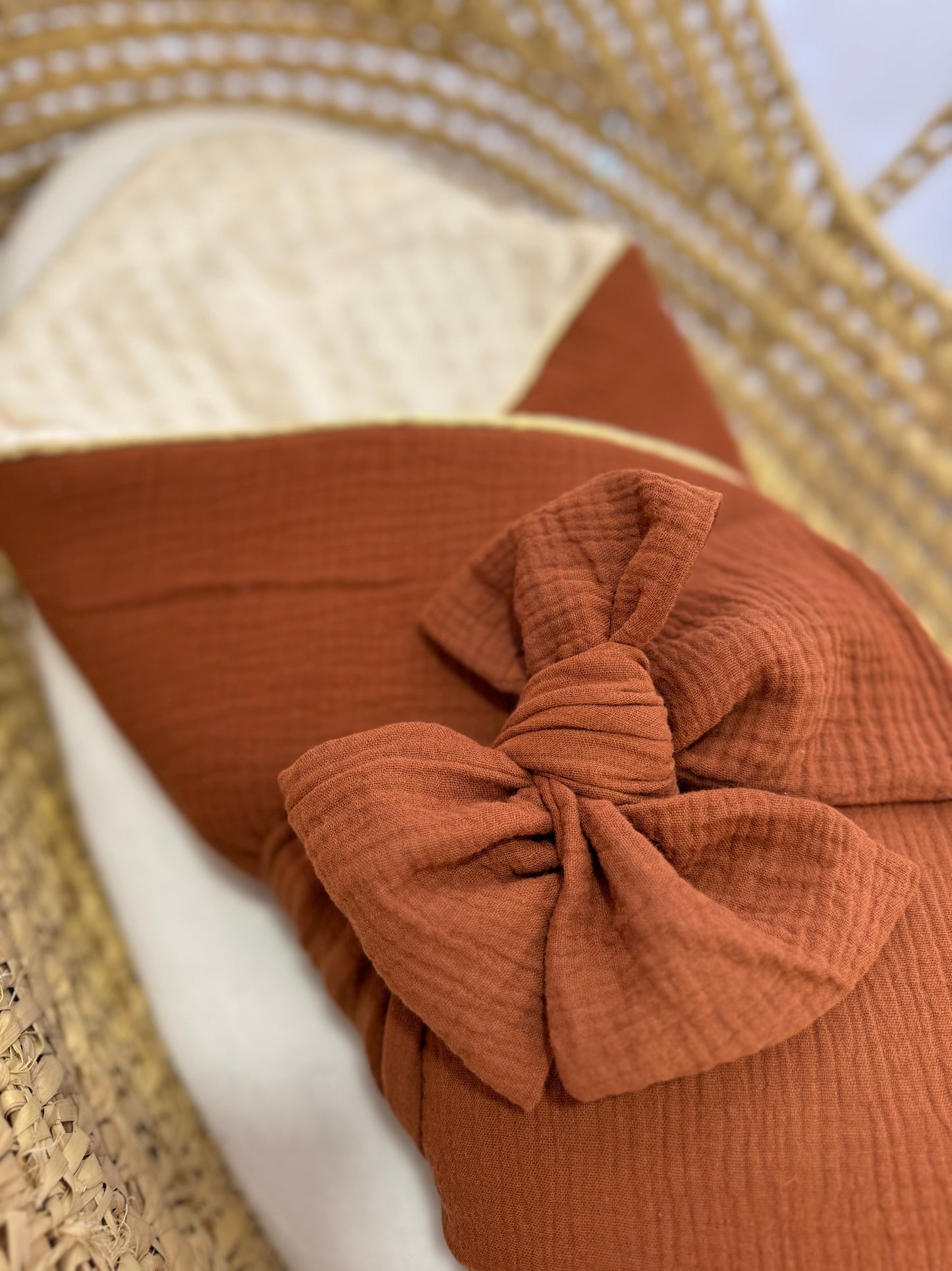 Nid d'ange Toffee - 1ere couverture de naissance personnalisable