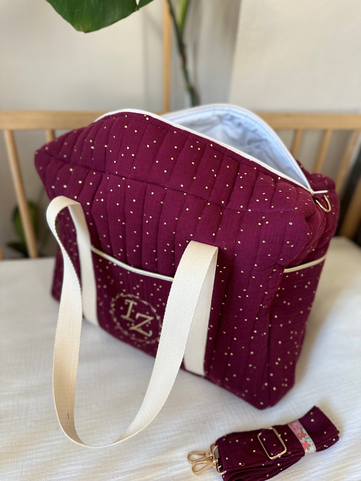 Trousseau naissance 5pieces -sac de maternité mini -les essentiels personnalisés