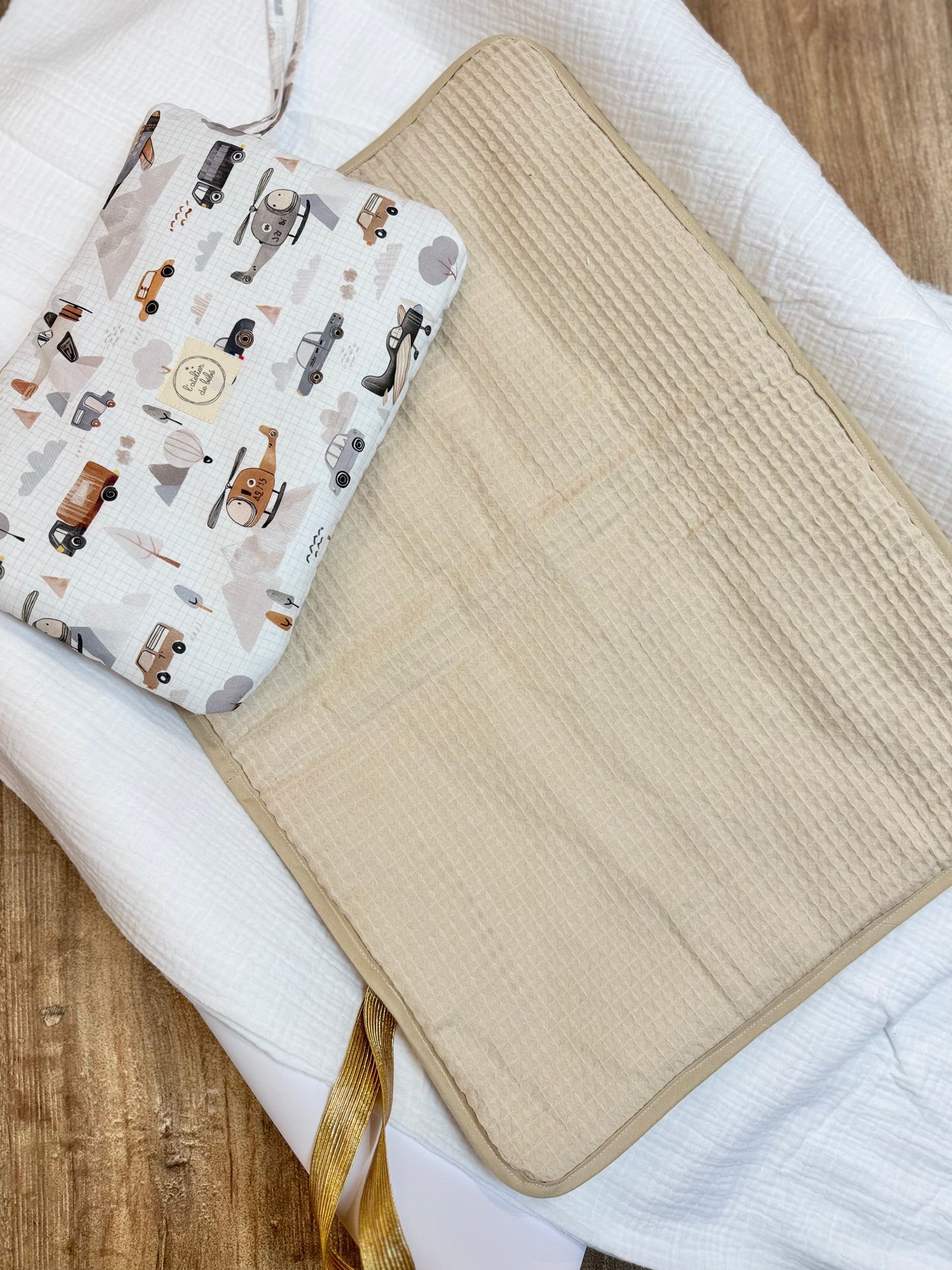 Tapis a langer nomade voyage