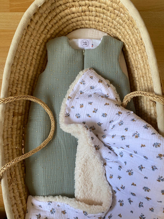 Gigoteuse en gaze de coton durable