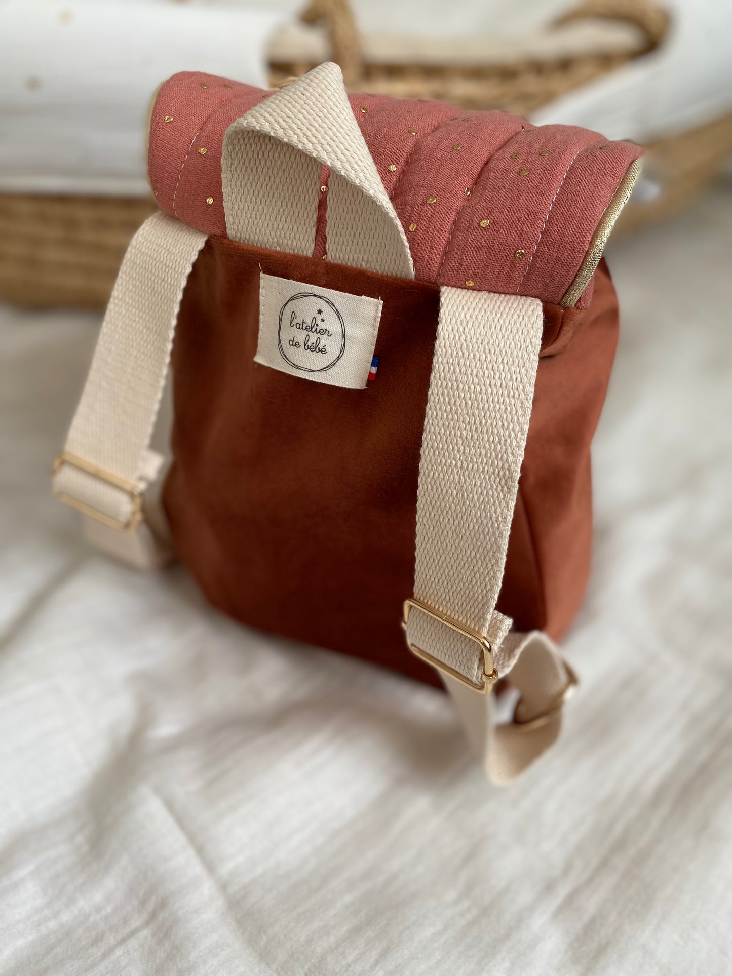 Sac a dos bébé tomette