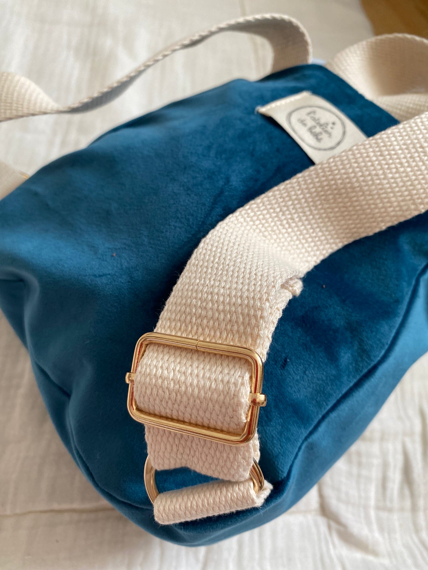 Sac a dos bébé bleu