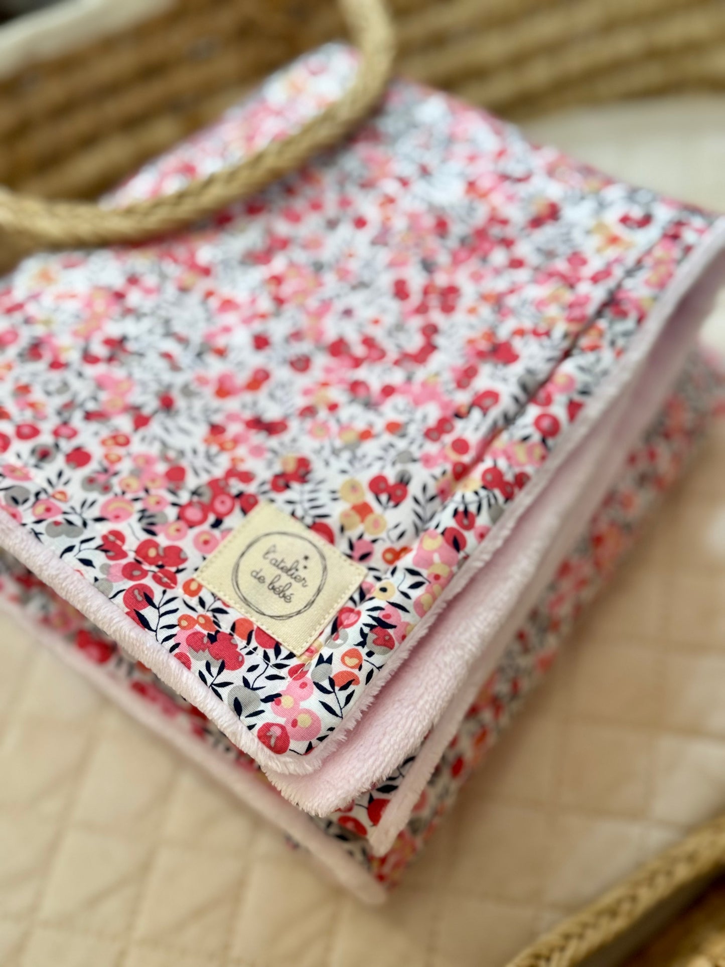Couverture Liberty rose