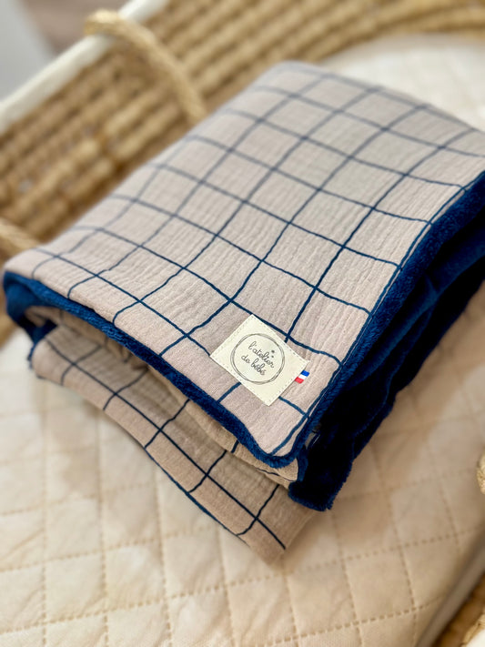 Couverture carreaux minimalist