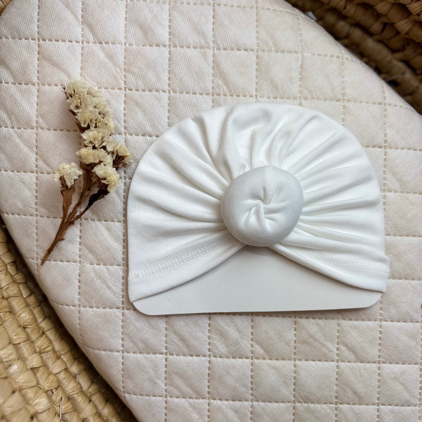 Bonnet bébé donuts coton 0-15mois