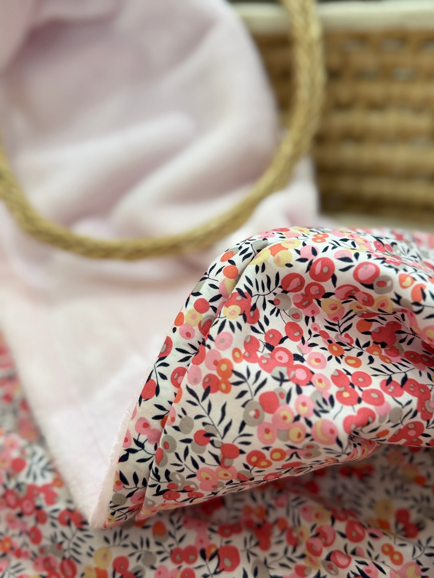 Couverture Liberty rose