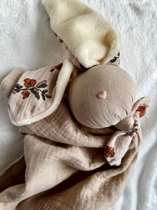 Doudou Lapin Nora -Personnalisable