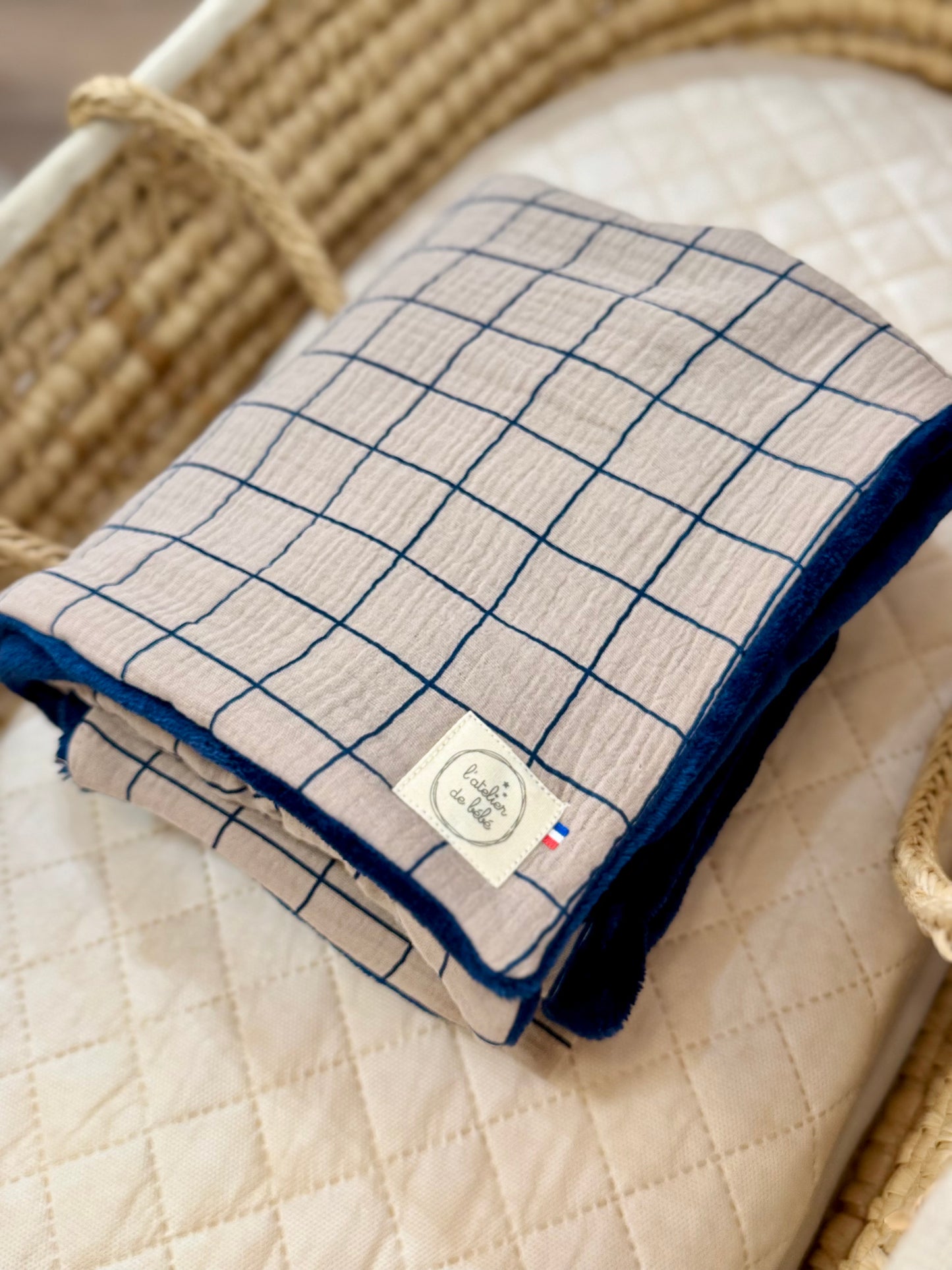 Couverture carreaux minimalist