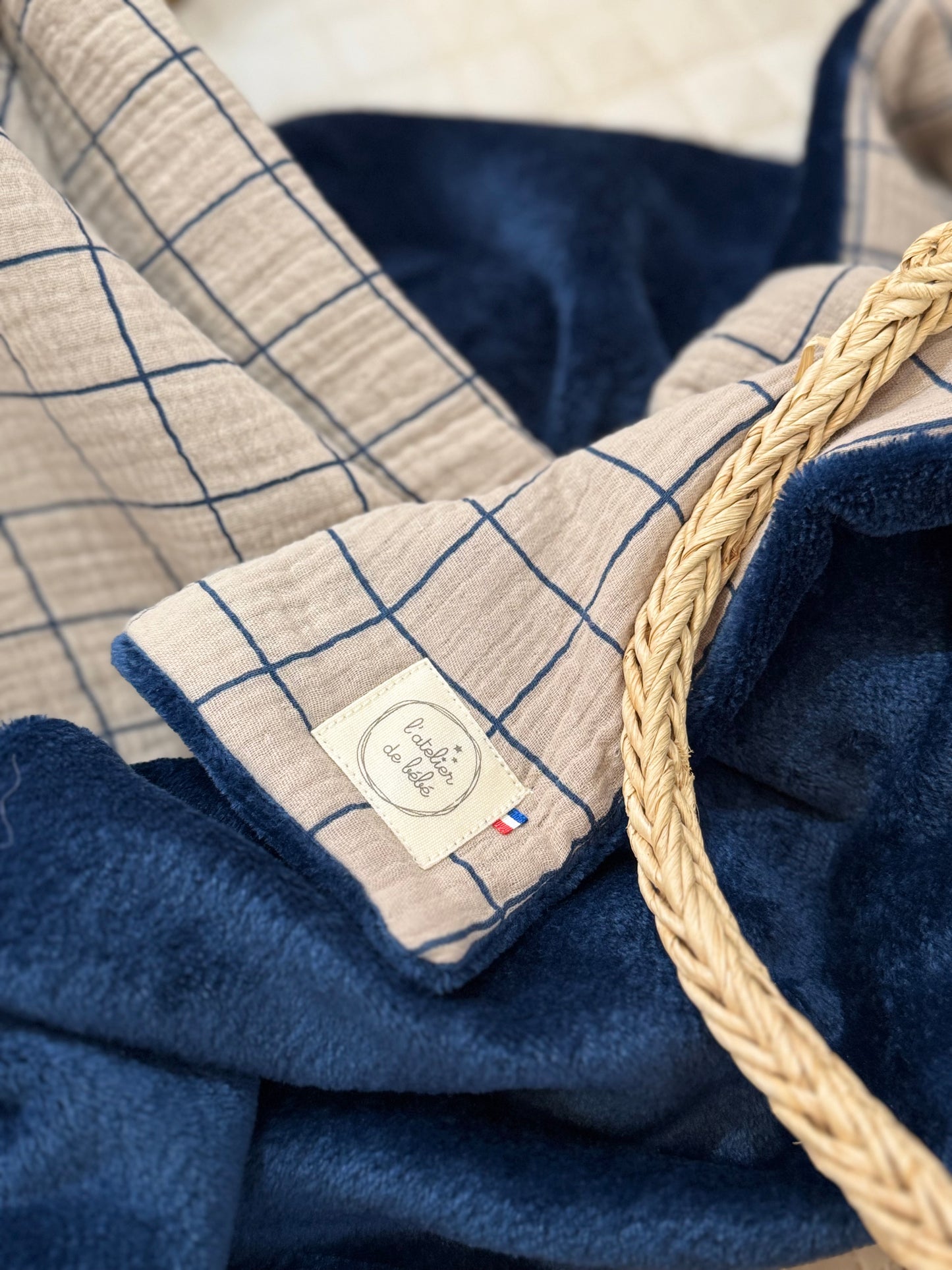 Couverture carreaux minimalist