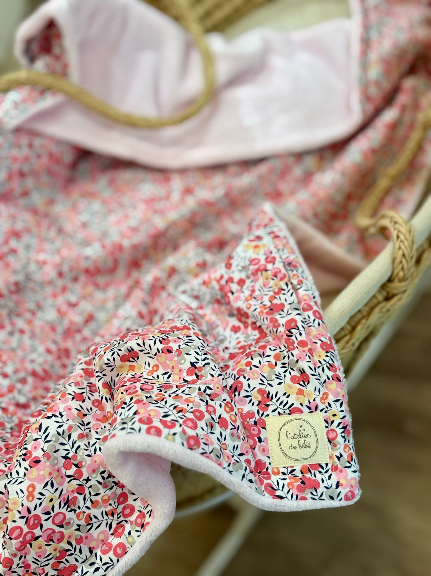 Couverture Liberty rose