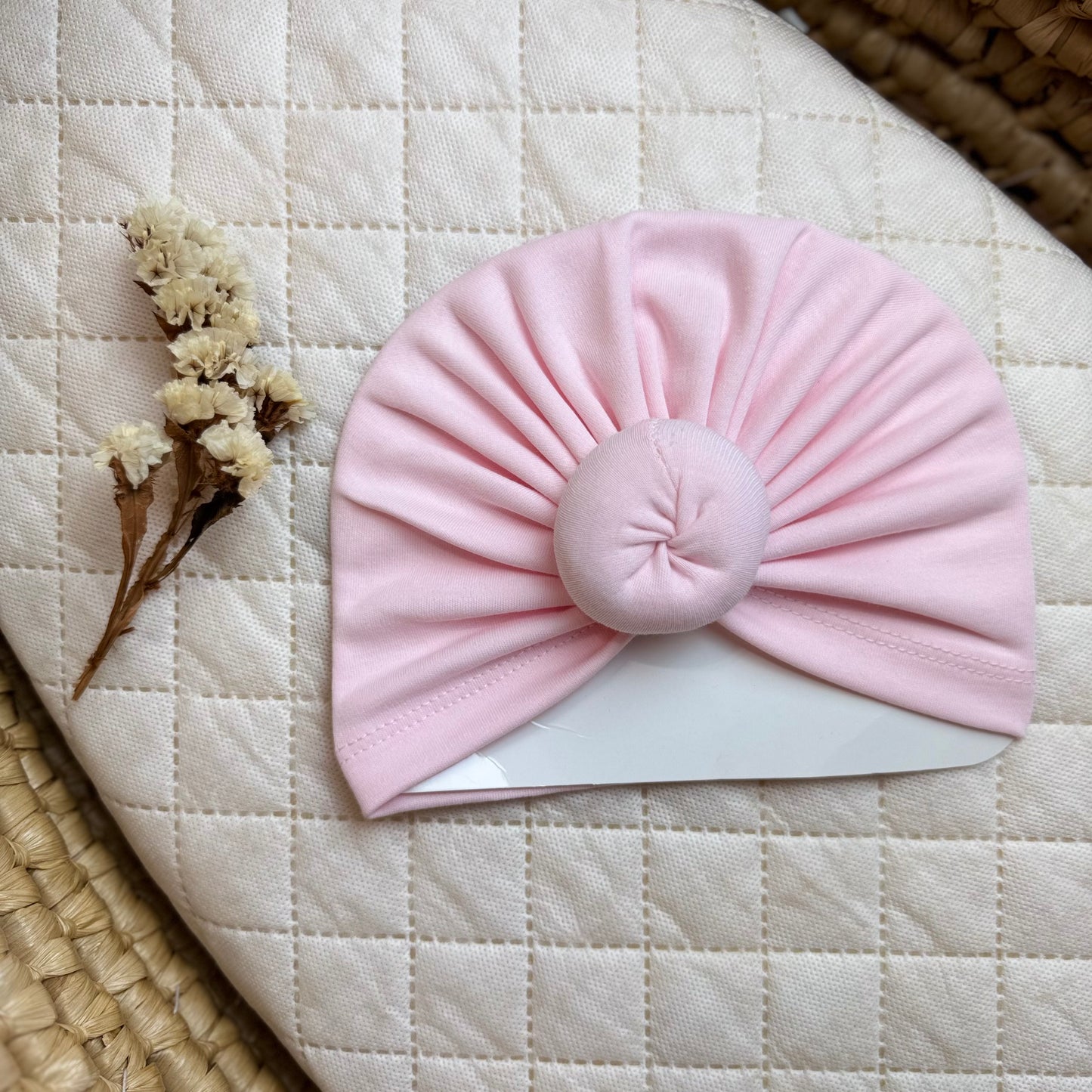 Bonnet bébé donuts coton 0-15mois