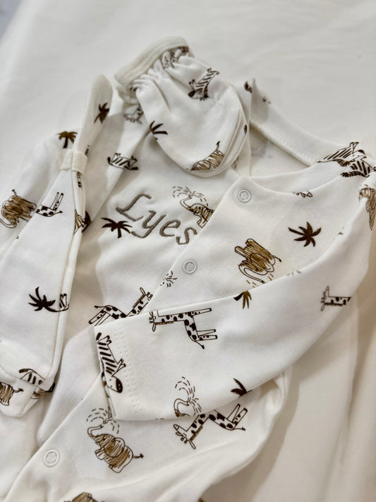 Ensemble maternité safari  -Personnalisable