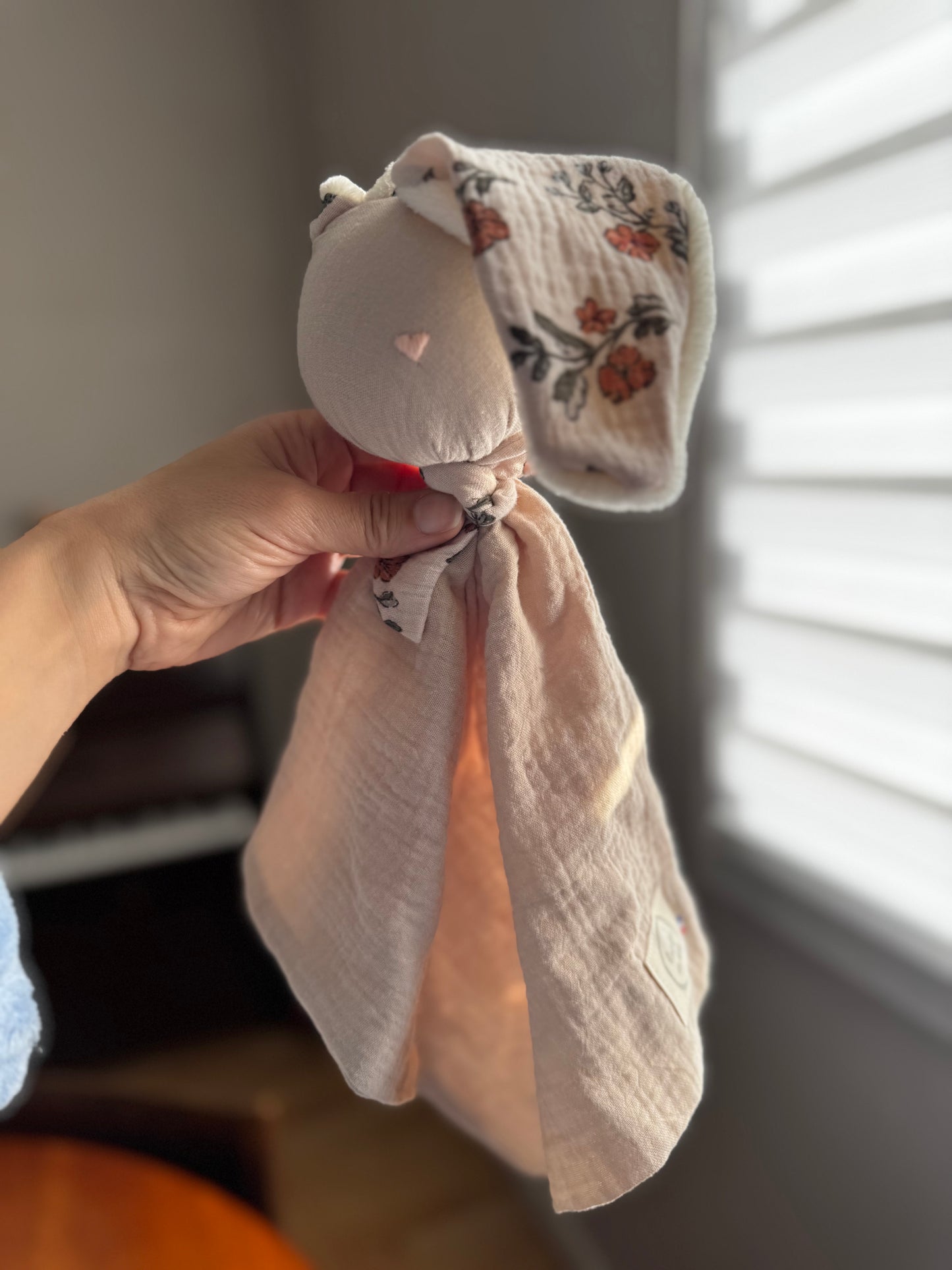 Doudou Lapin Nora -Personnalisable