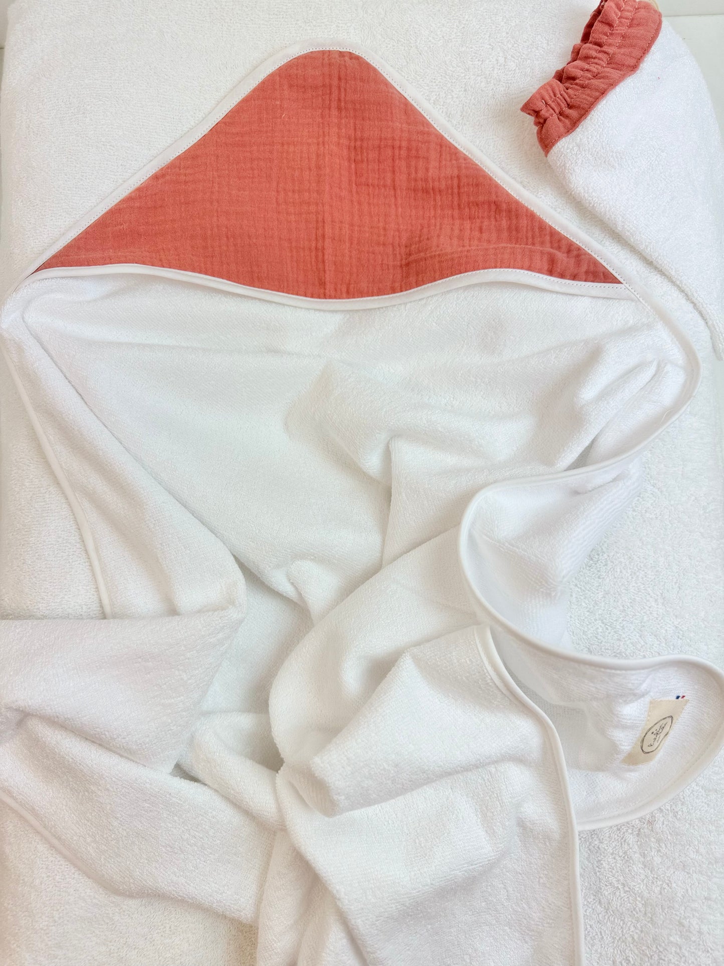 Cape de bain bébé Marsala