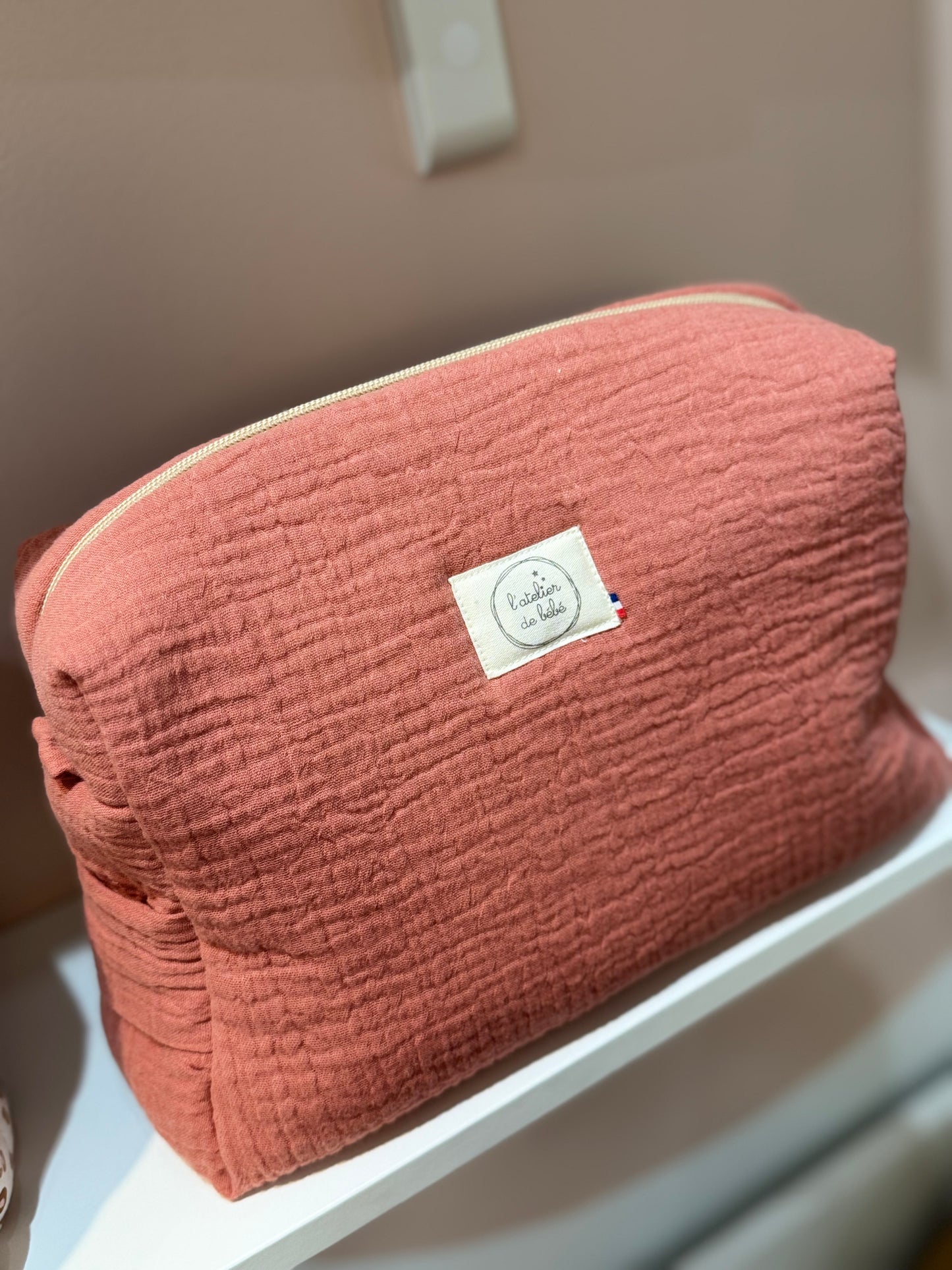 Trousse de toilette xl marsala