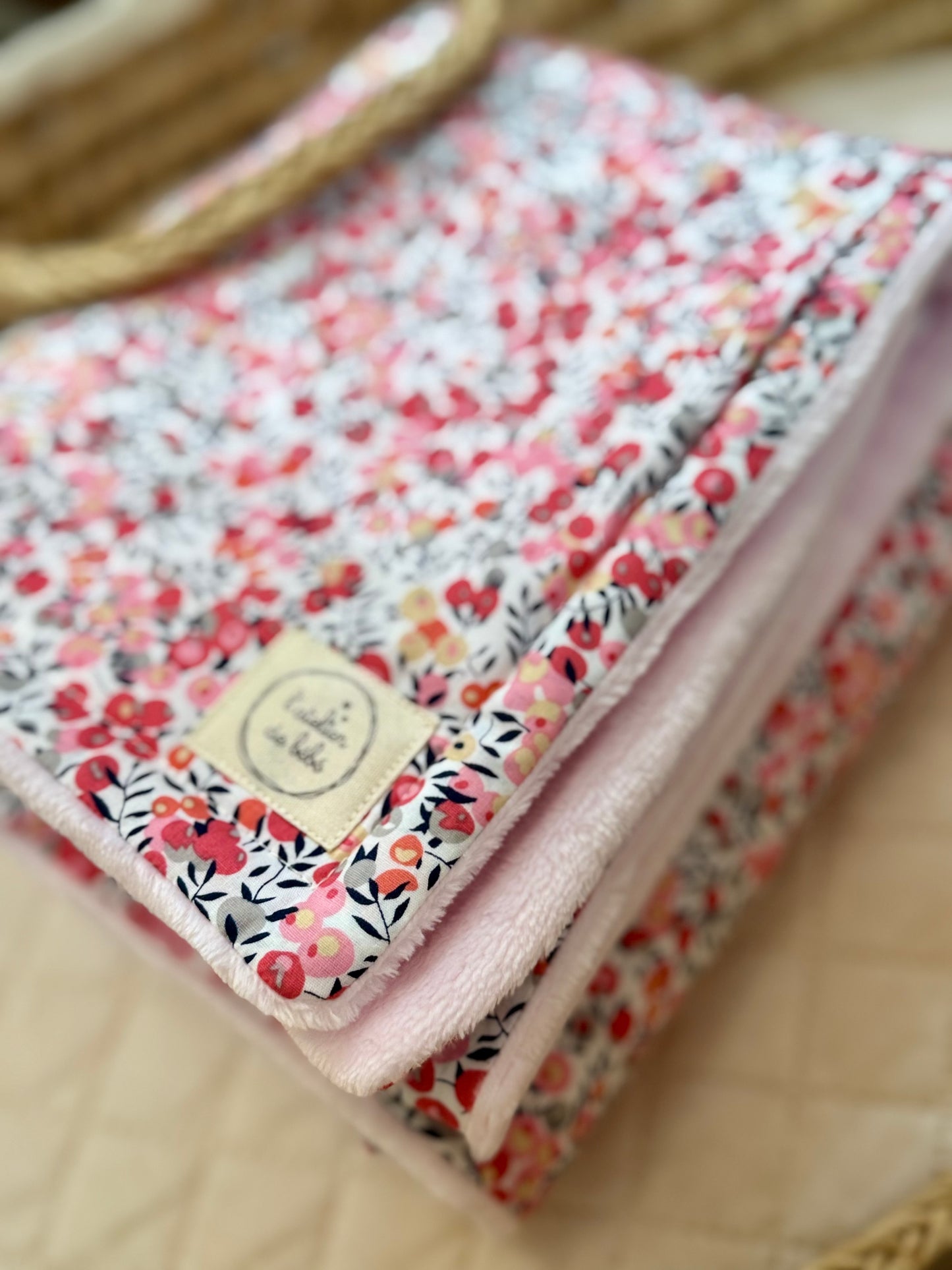 Couverture Liberty rose