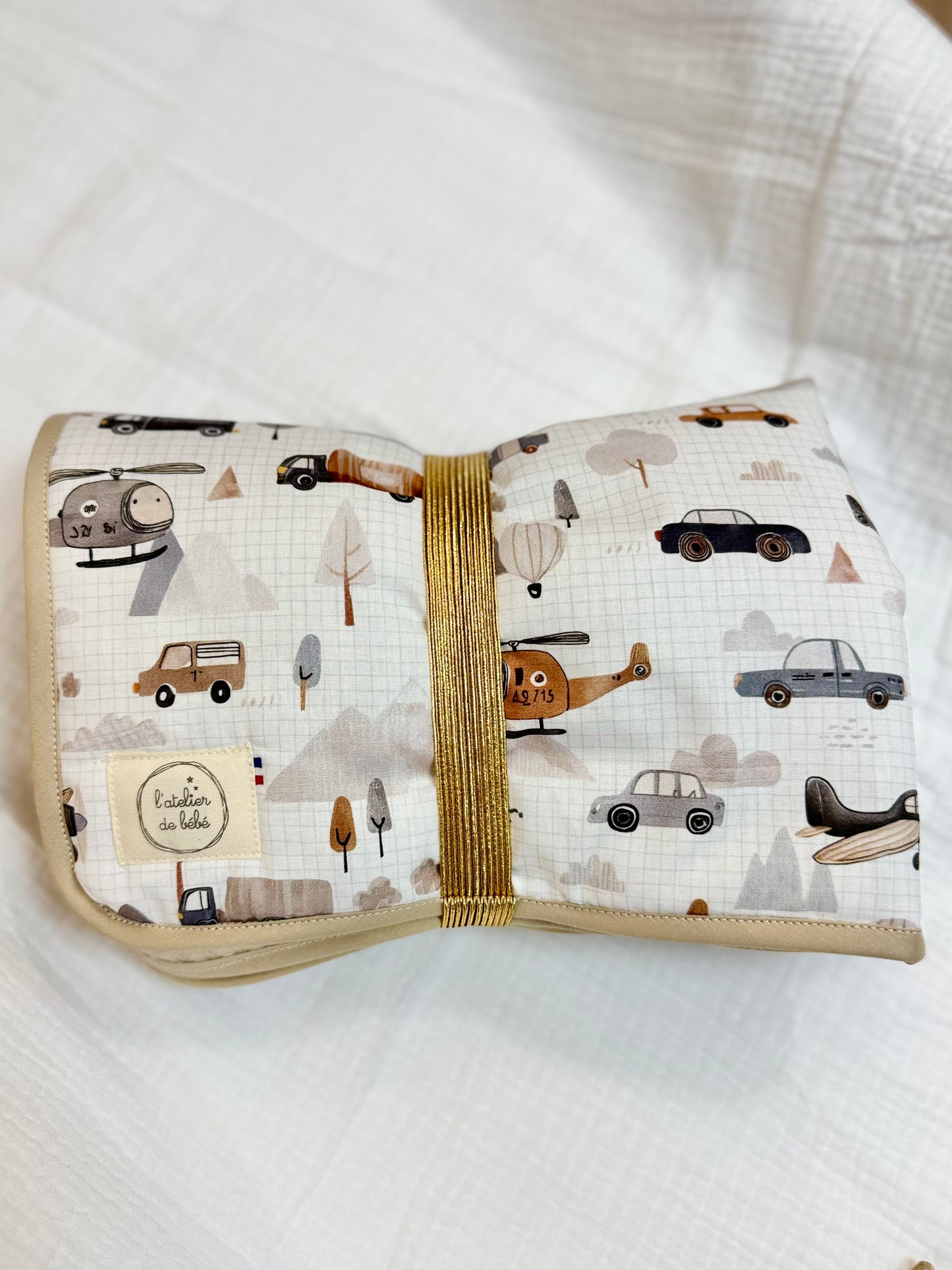 Tapis a langer nomade voyage