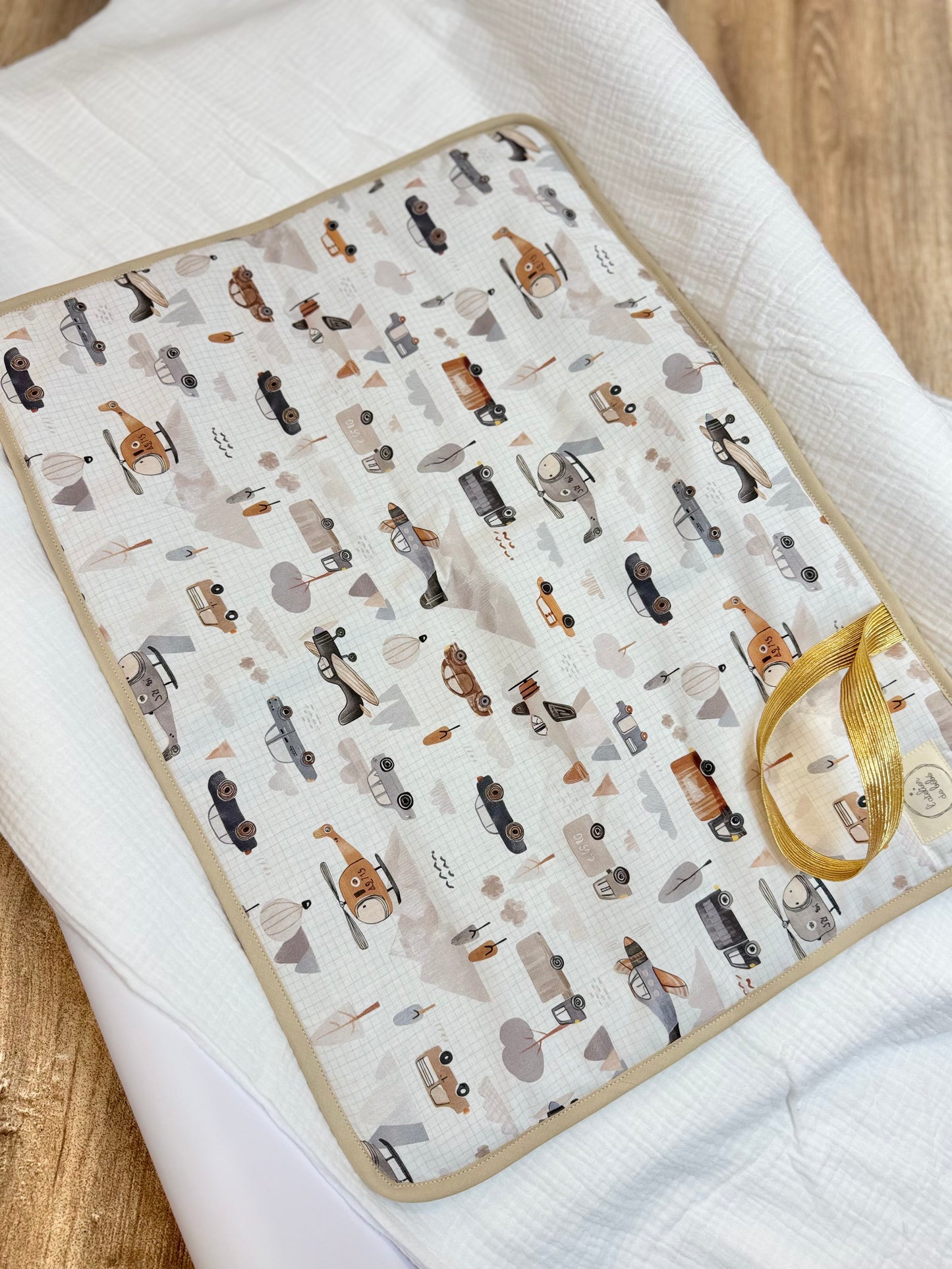 Tapis a langer nomade voyage