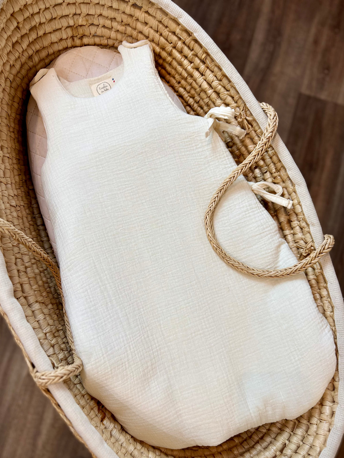 Gigoteuse Bébé en Gaze de Coton – Fait Main | L’Atelier de Bébé