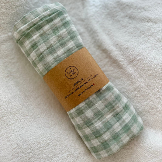 Lange XL vichy vert